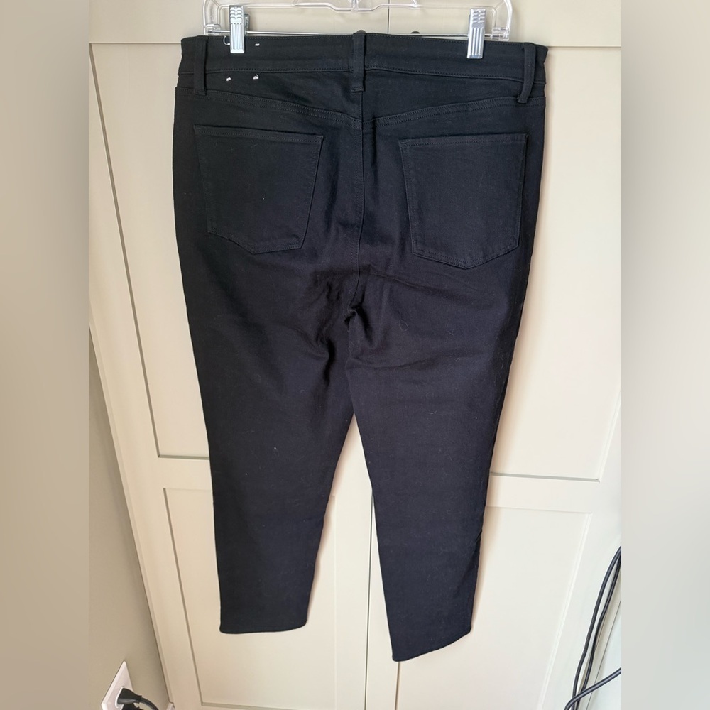 NWOT/EUC Talbots Black Slim Ankle Jeans Sz 12 - Picture 11 of 11
